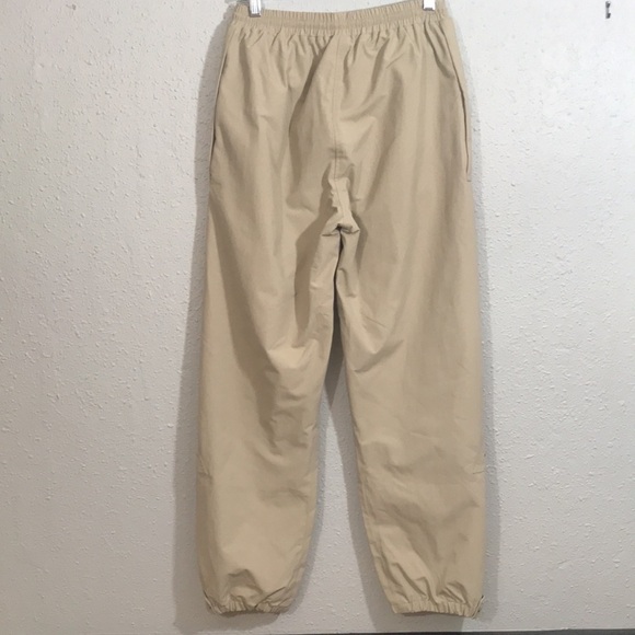 Sportif Vintage Gore-Tex Khaki Pull-On Drawstring Pants size S - Picture 2 of 10